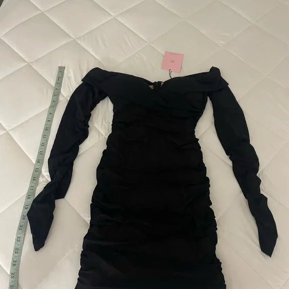 long sleeve velvet dress for wedding JULIA Velvet Dress Long Sleeve – Look Want Wear Love main image 0